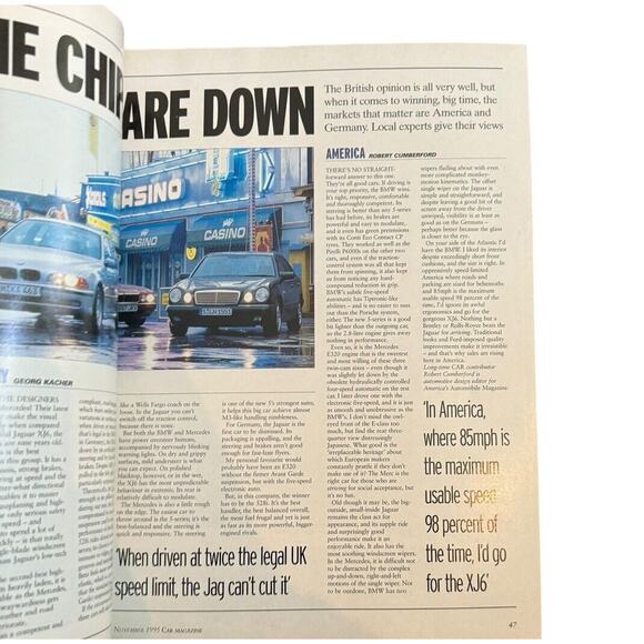 Car Magazines (5 Issues) London VTG 1995 1996 April July October November Alfa - Picture 8 of 9